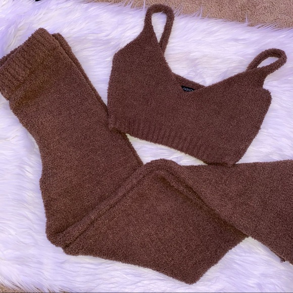Fashion Nova Other - Fashion Nova Fuzzy Pants Set